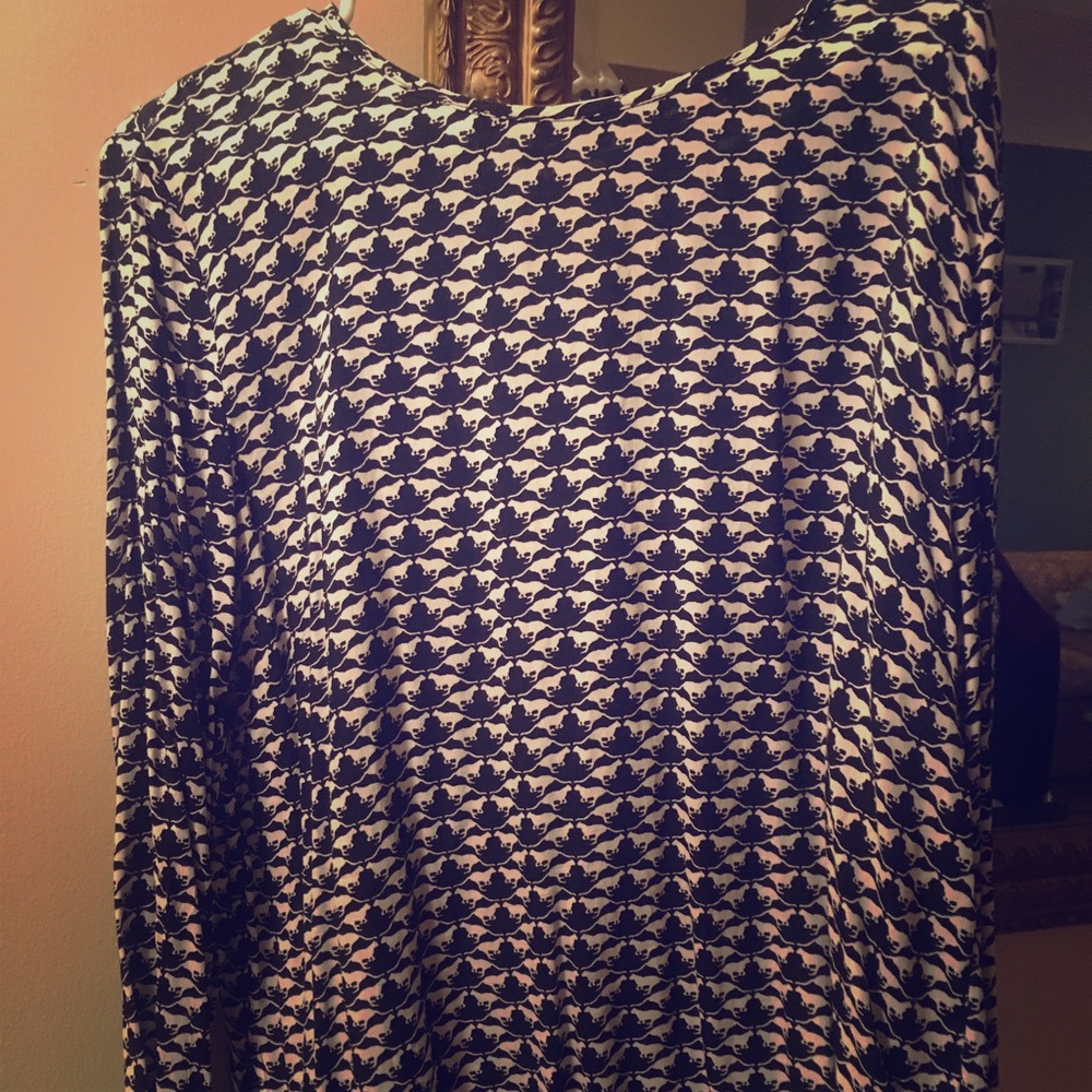 Cheetah pattern top